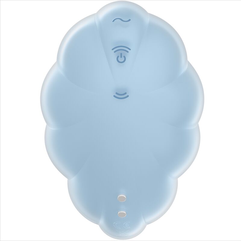 Satisfyer Vibrateur Cloud Dancer Bleu Air Pulse (vue 3)