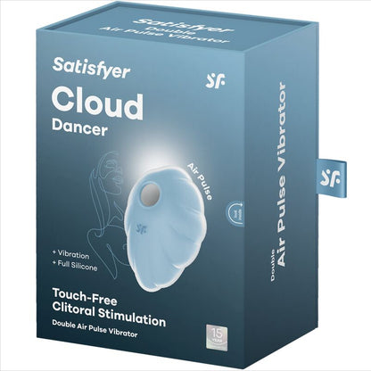 Satisfyer Vibrateur Cloud Dancer Bleu Air Pulse (vue 6)