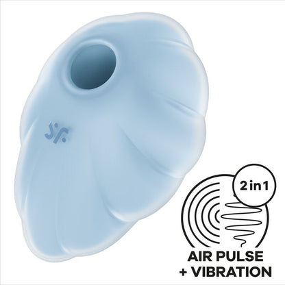 Satisfyer Vibrateur Cloud Dancer Bleu Air Pulse