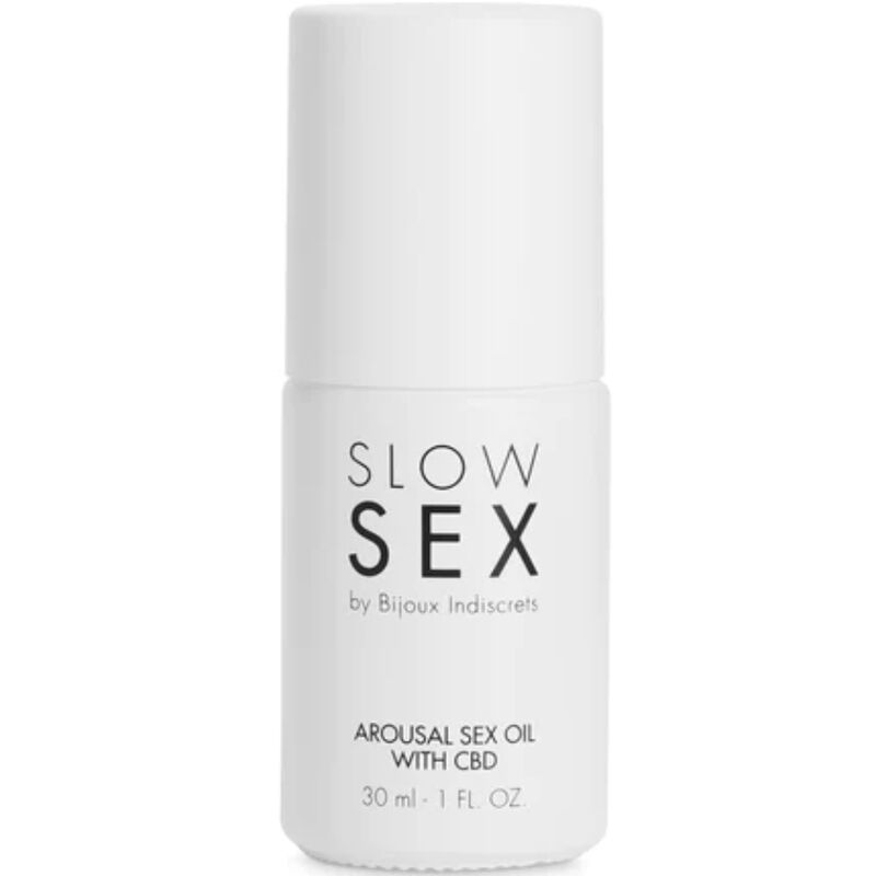 Bijoux Indiscrets Slow Sex Huile de Massage Sexuel au CBD 30 Ml (vue 2)