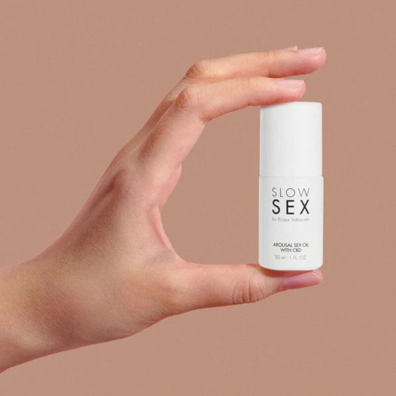 Bijoux Indiscrets Slow Sex Huile de Massage Sexuel au CBD 30 Ml (vue 3)