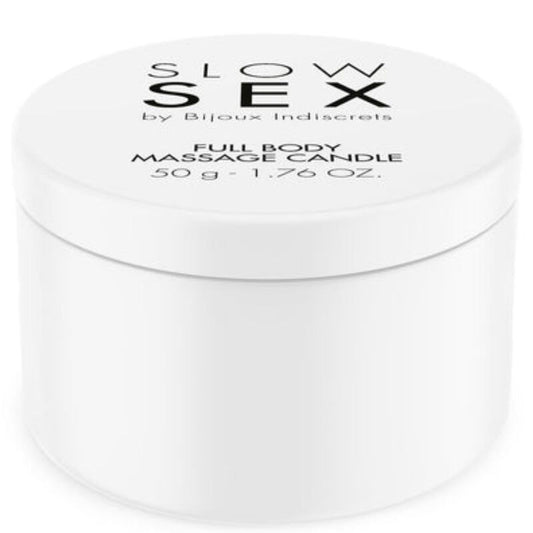 Bijoux Indiscrets Slow Sex Bougie de Massage Corps 50 G (vue 2)