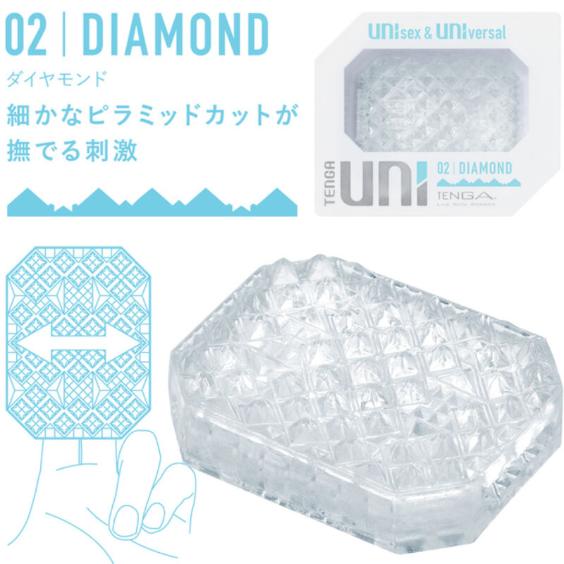 Tenga Pack de Dés Dés pour Masturbateur Uni Variety 4 Unités (vue 3)