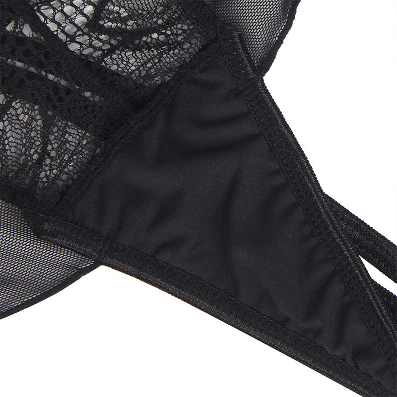 Subblime Teddy Halter Neck Dos Nu Dentelle Noir S/m (vue 9)