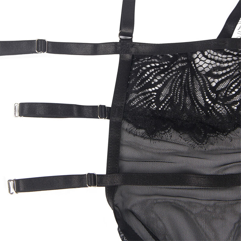 Subblime Babydoll Bretelles en Dentelle Réglables Noir L/xl (vue 8)