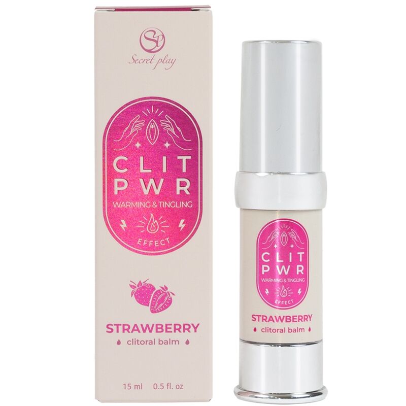 Secret Play Baume Clitoris la Fraise Clit Pwr