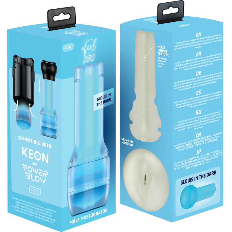 Kiiroo Sentez Glow In the Dark Stroker (vue 6)