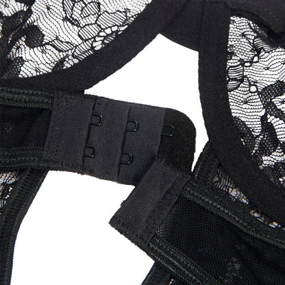 Subblime Teddy avec Jarretière avec Détail Dentelle et Bandes Noir L/xl (vue 12)