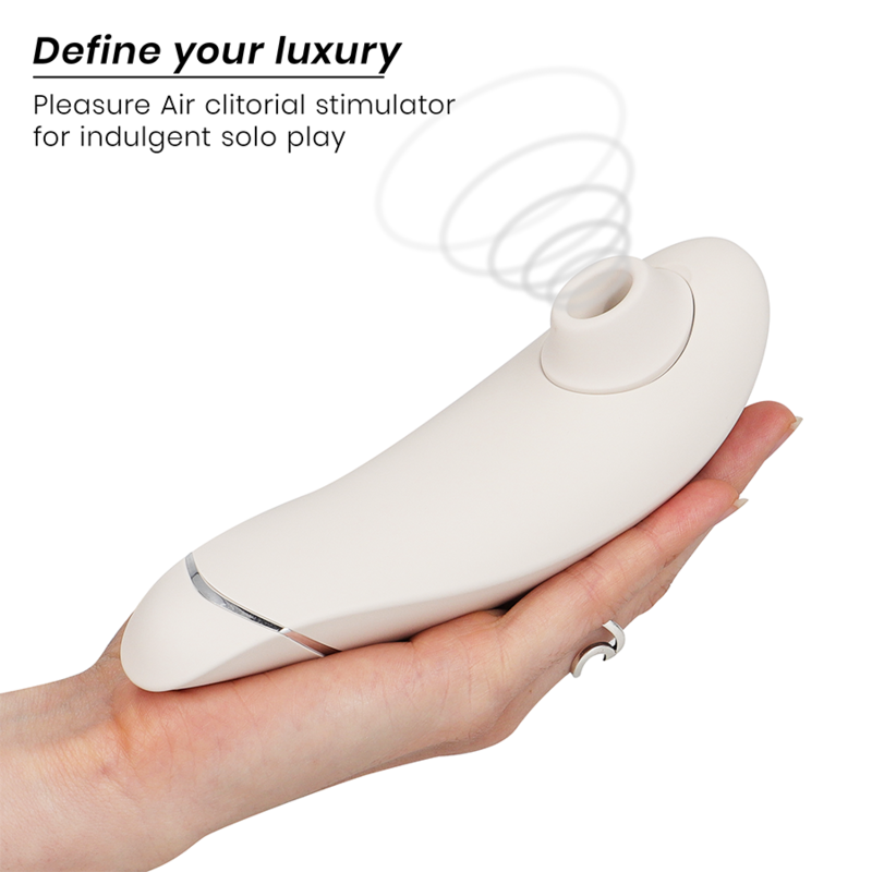 Womanizer Stimulateur Clitoral Premium 2 Gris Chaud (vue 3)