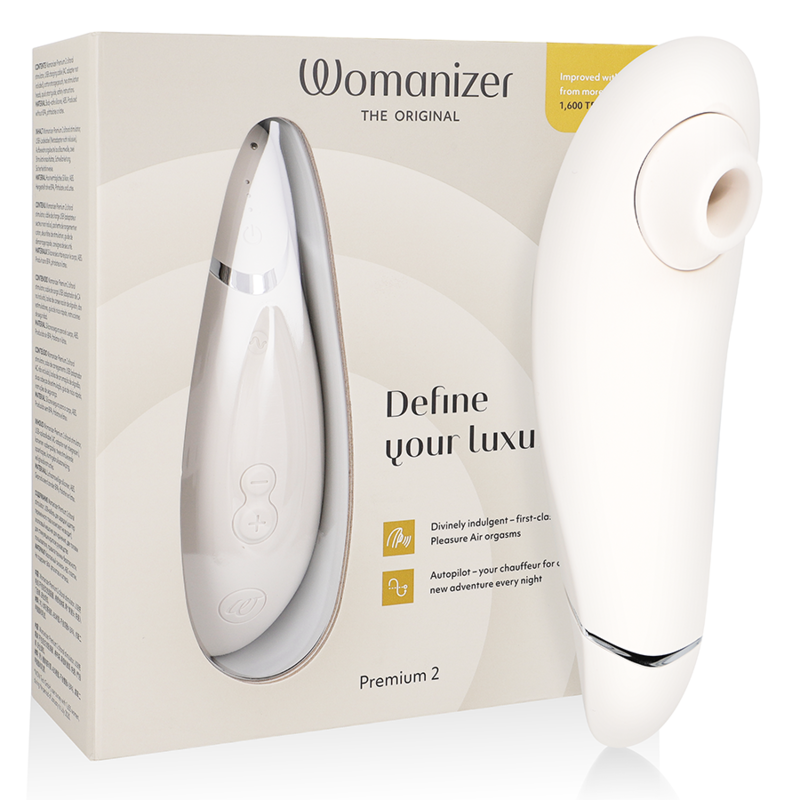 Womanizer Stimulateur Clitoral Premium 2 Gris Chaud