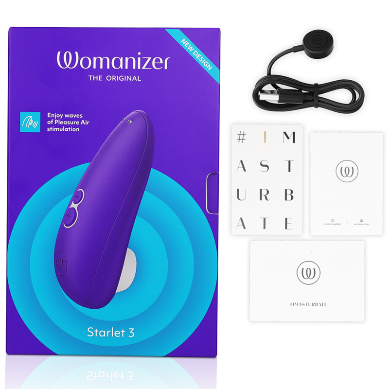 Womanizer Stimulateur Clitoral Starlet 3 Indigo (vue 6)