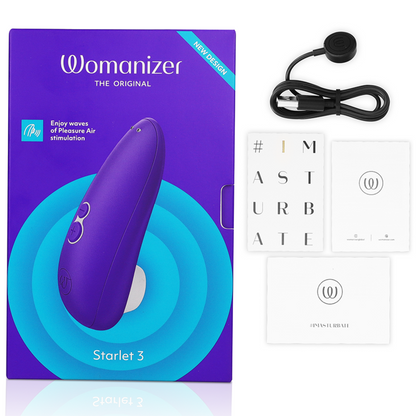 Womanizer Stimulateur Clitoral Starlet 3 Indigo (vue 6)