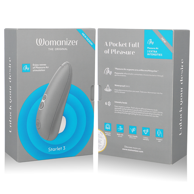 Womanizer Stimulateur Clitoral Starlet 3 Gris (vue 7)