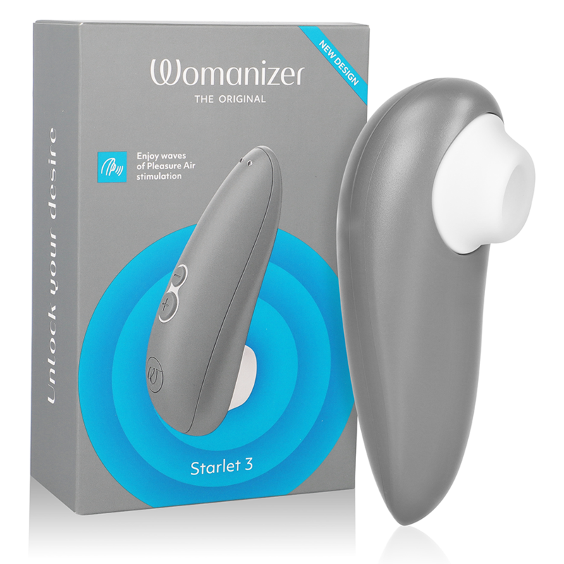 Womanizer Stimulateur Clitoral Starlet 3 Gris