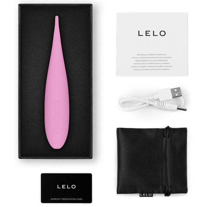 Lelo Dot Travel Stimulateur de Clitoris Rose (vue 4)