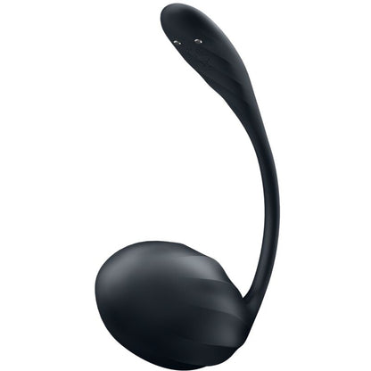 Satisfyer Ribbed Petal Télécommande de Stimulateur de Point G Noir Application Gratuite (vue 2)