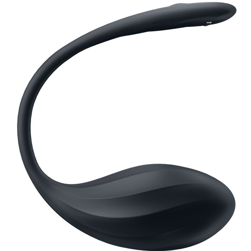 Satisfyer Ribbed Petal Télécommande de Stimulateur de Point G Noir Application Gratuite (vue 4)