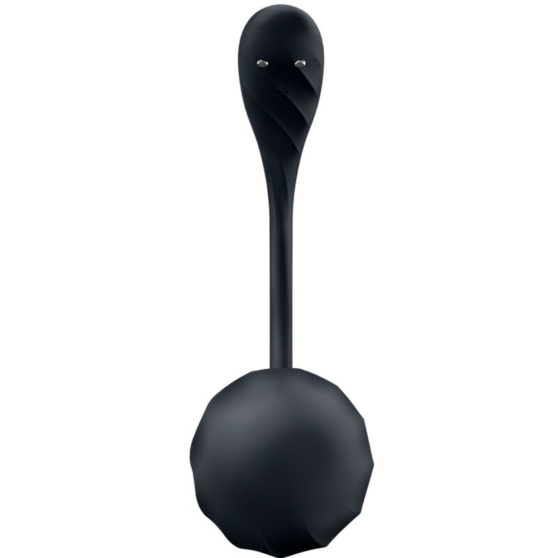 Satisfyer Ribbed Petal Télécommande de Stimulateur de Point G Noir Application Gratuite (vue 5)