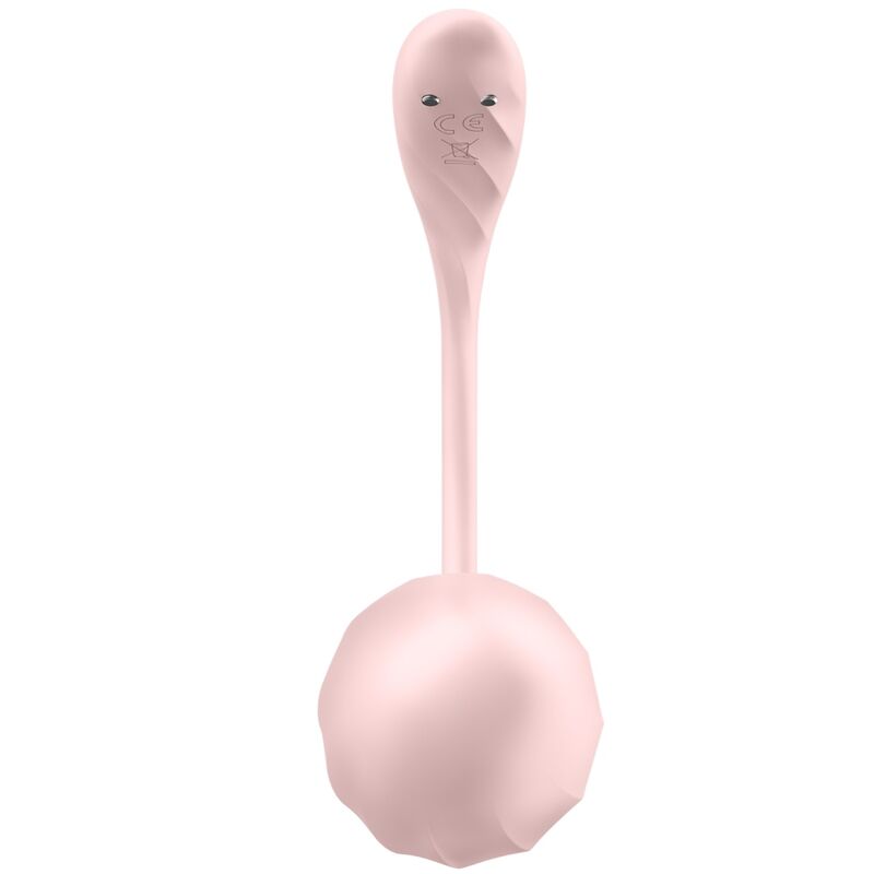 Satisfyer Ribbed Petal Stimulateur à Distance G Point Rose Application Gratuite (vue 3)