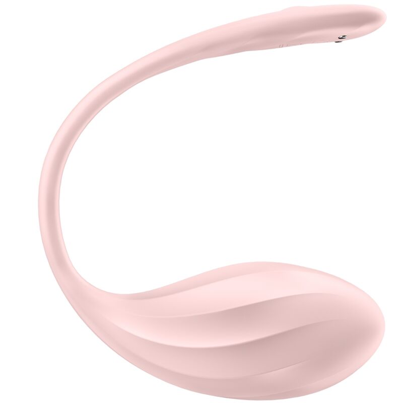 Satisfyer Ribbed Petal Stimulateur à Distance G Point Rose Application Gratuite (vue 4)