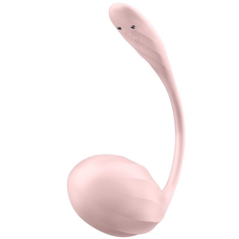Satisfyer Ribbed Petal Stimulateur à Distance G Point Rose Application Gratuite (vue 5)