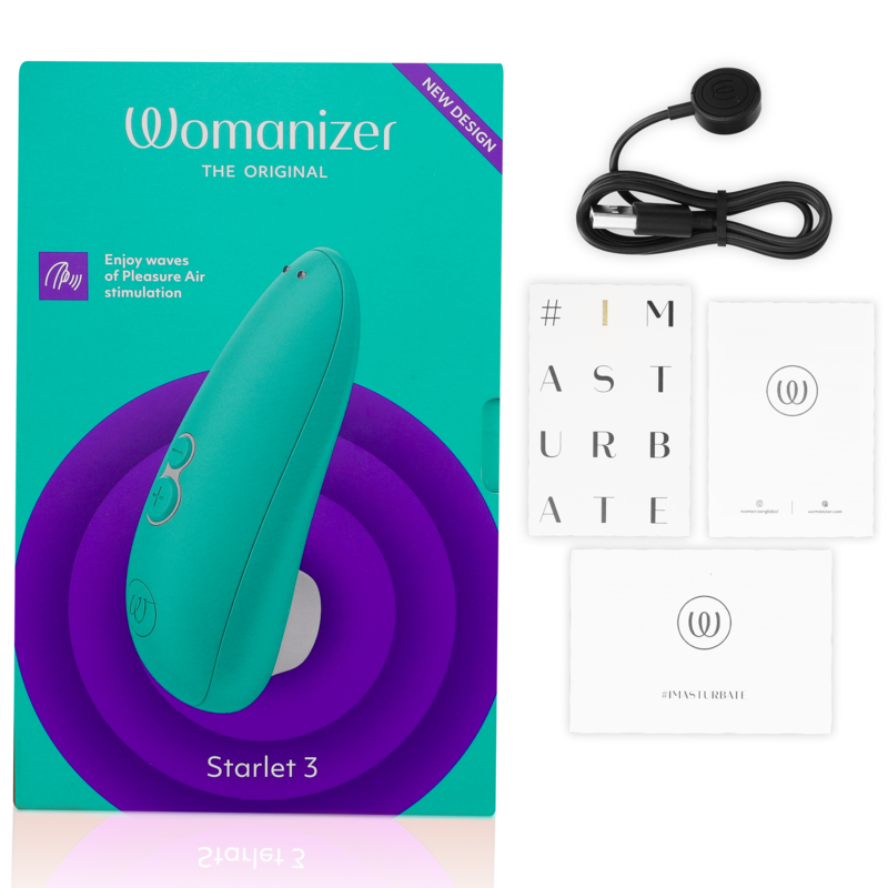 Womanizer Stimulateur Clitoral Starlet 3 Turquoise (vue 6)