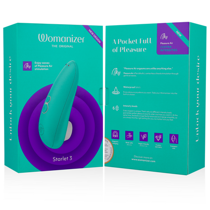 Womanizer Stimulateur Clitoral Starlet 3 Turquoise (vue 7)