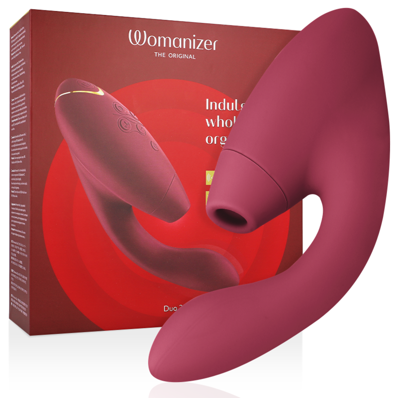 Womanizer Duo 2 Stimulateur Bordeaux