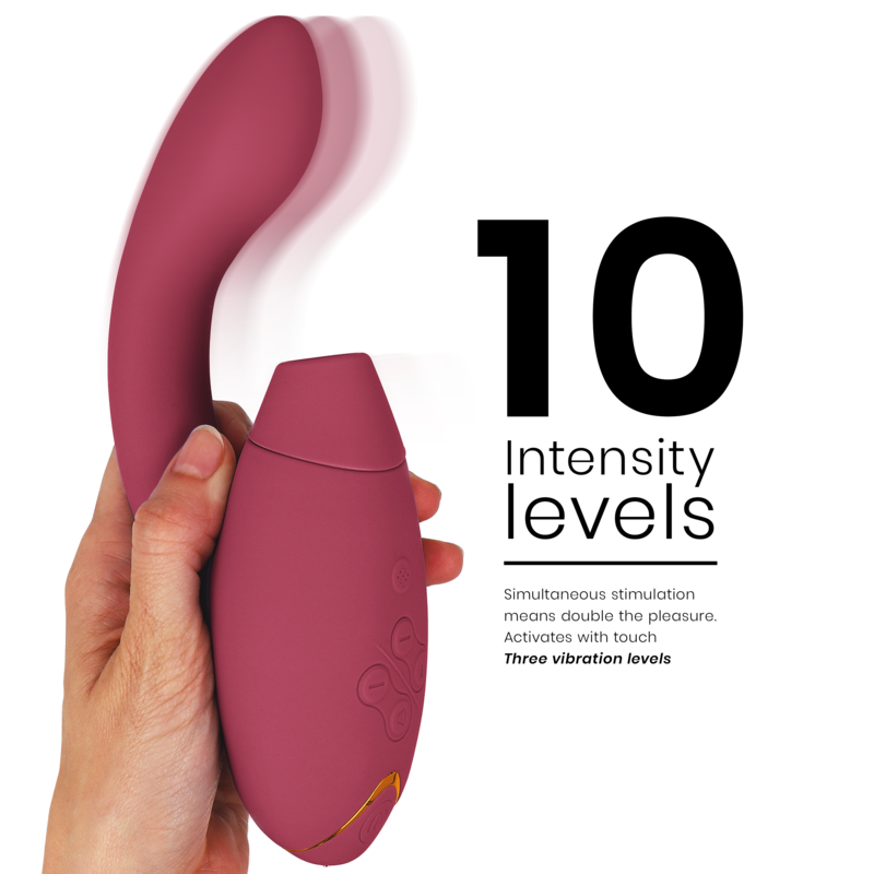 Womanizer Duo 2 Stimulateur Bordeaux (vue 4)