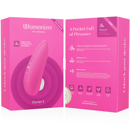 Womanizer Stimulateur Clitoral Starlet 3 Rose (vue 7)