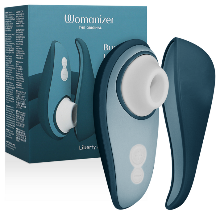 Womanizer Liberty 2 Stimulateur de Clitoris et Aspiration Bleu