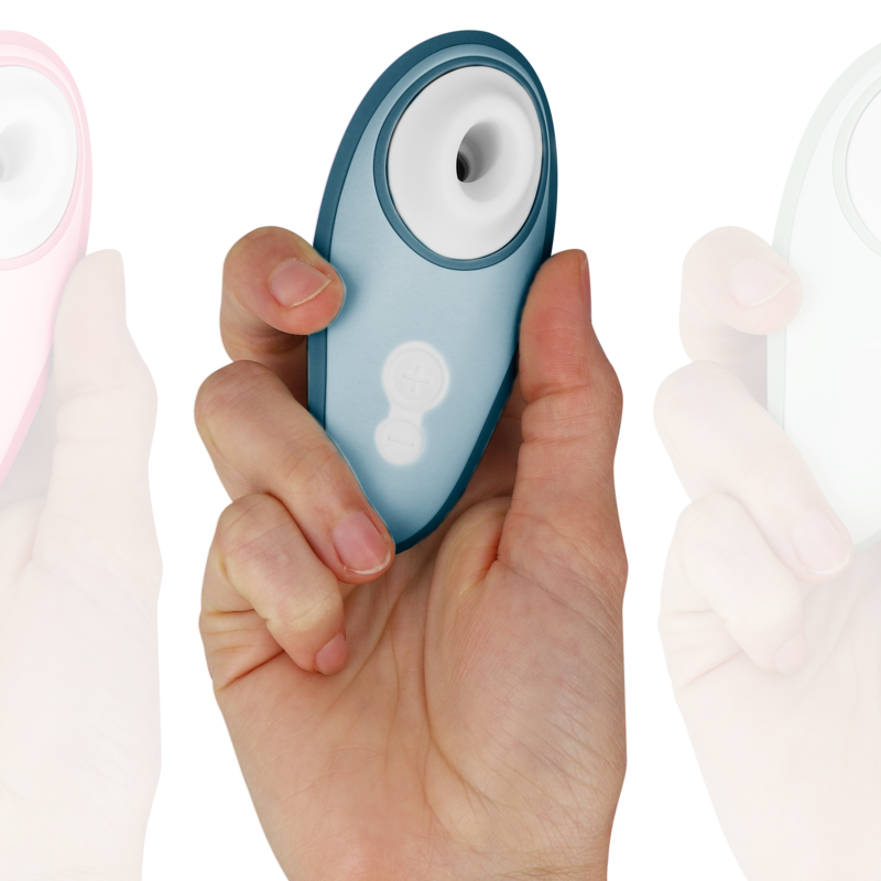 Womanizer Liberty 2 Stimulateur de Clitoris et Aspiration Bleu (vue 4)