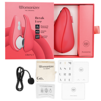 Womanizer Liberty 2 Stimulateur de Clitoris et Aspiration Rose (vue 6)
