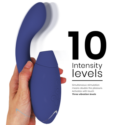 Womanizer Duo 2 Stimulateur Bleu (vue 4)