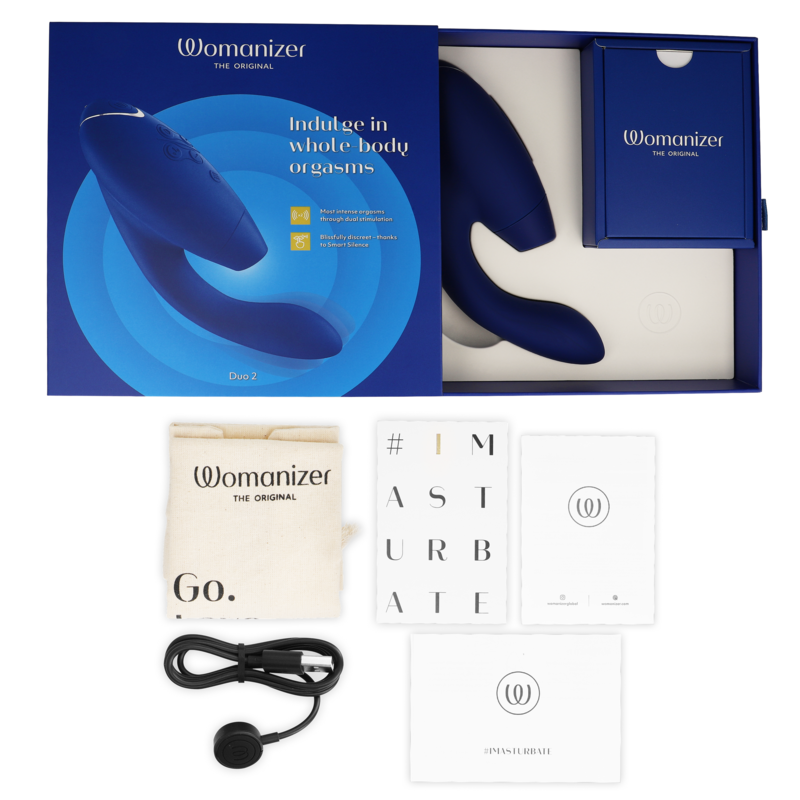 Womanizer Duo 2 Stimulateur Bleu (vue 6)