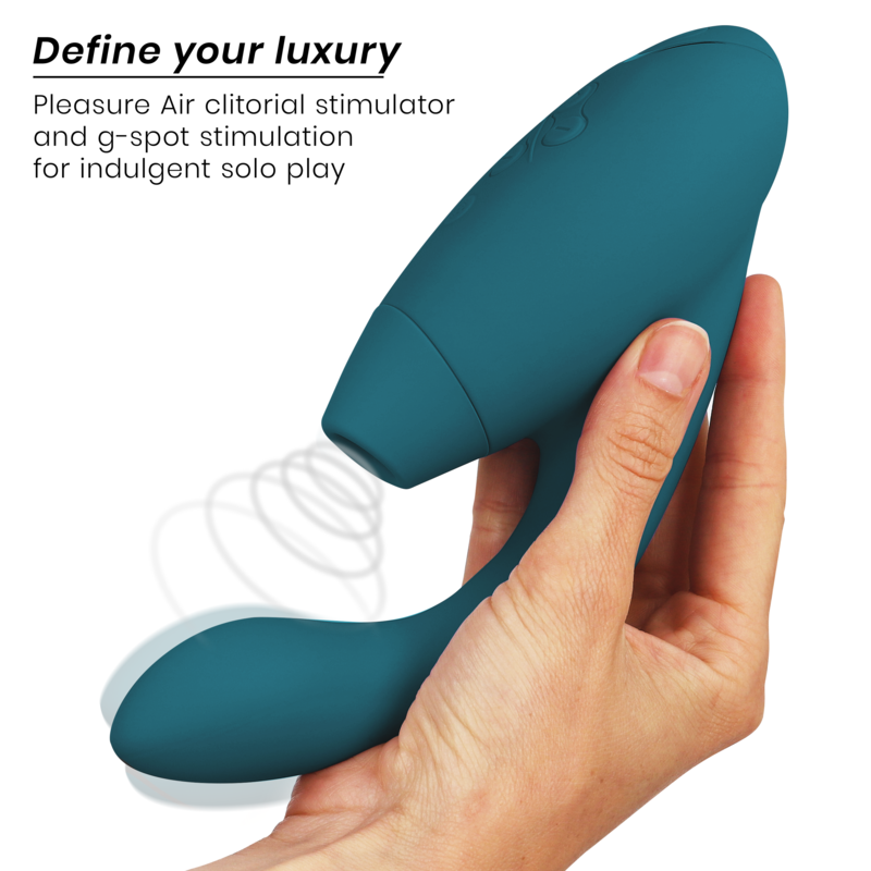 Womanizer Duo 2 Stimulator Bleu Pétrole (vue 3)