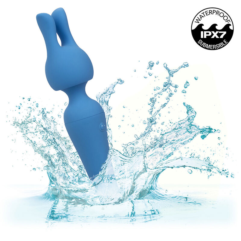 CalExotics Couture Kit Vibrateur Wand 10 Vibrations Bleu (vue 9)