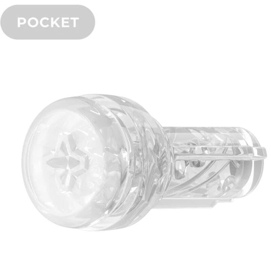 Feel Pocket Stroker Cristal par Kiiroo Transparent (vue 2)