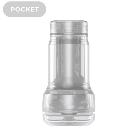 Feel Pocket Stroker Cristal par Kiiroo Transparent (vue 3)