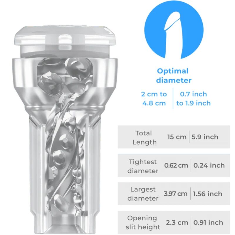 Kiiroo Combo Feel Pocket Stroker + Power Blow (vue 6)