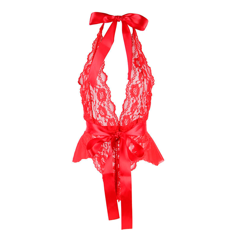 Subblime Body Sexy A Volants + Ceinture Rouge L/xl (vue 4)