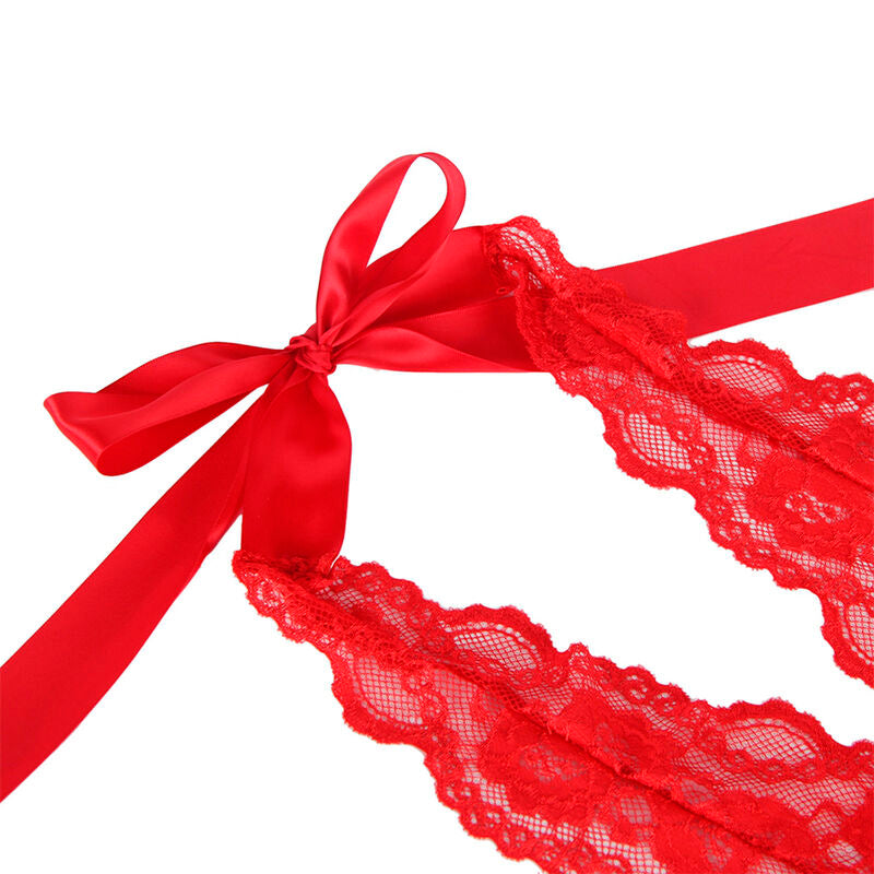 Subblime Body Sexy A Volants + Ceinture Rouge L/xl (vue 7)