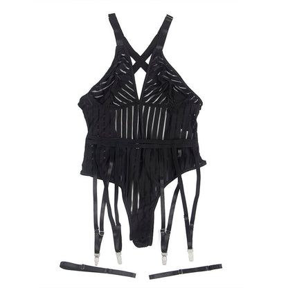 Subblime Body avec Porte-jarretelles Noir L/xl (vue 5)