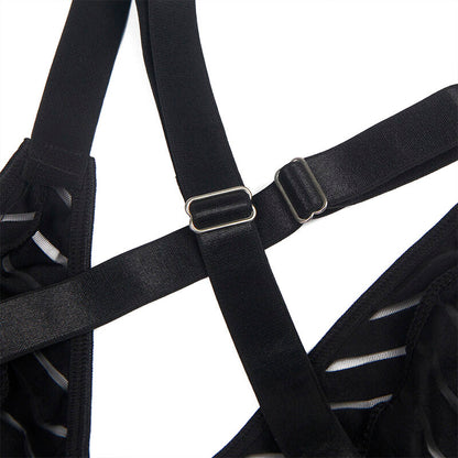 Subblime Body avec Porte-jarretelles Noir L/xl (vue 6)