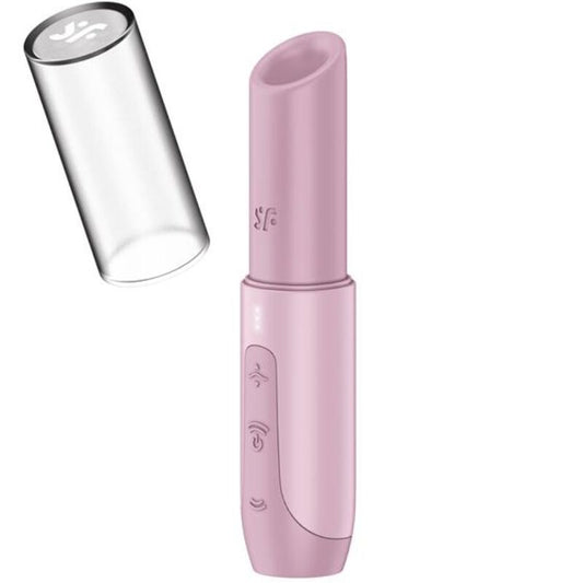 Satisfyer Stimulateur de Clitoris Secret Kiss Wave Rose