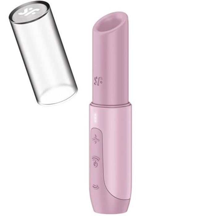 Satisfyer Stimulateur de Clitoris Secret Kiss Wave Rose
