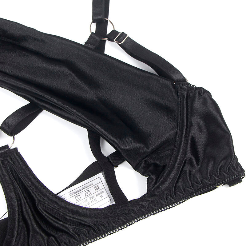 Subblime Ensemble Soutien-gorge avec Nœud Noir Réglable S/m (vue 12)