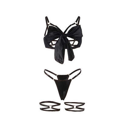 Subblime Ensemble Soutien-gorge avec Nœud Noir Réglable L/xl (vue 8)