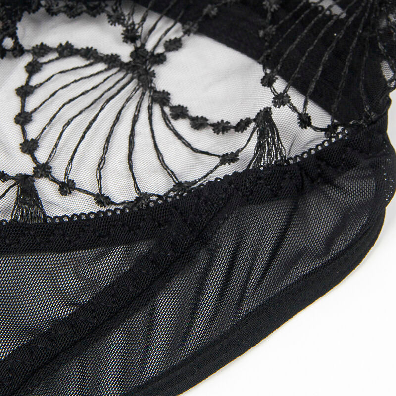 Subblime Body Transparent avec Dentelle Creuse Noir L/xl (vue 7)