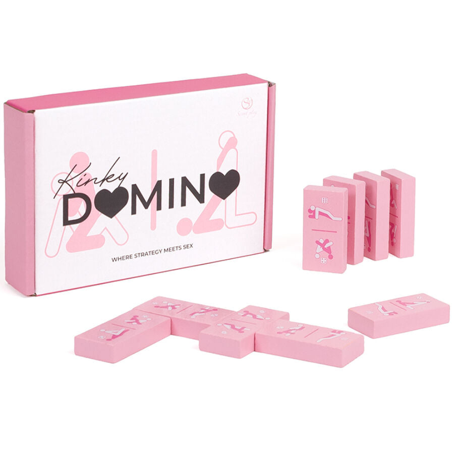 Secret Play Jeu de Dominos en Bois Kinky